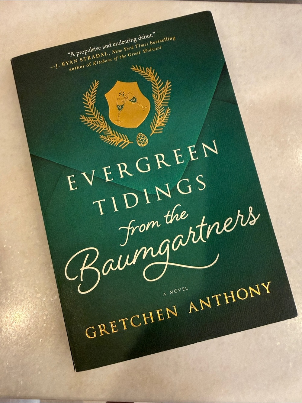 Evergreen Tidings from the Baumgartners Paperback Book